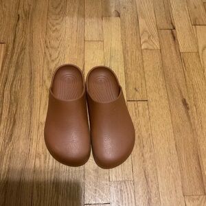 CROCS Kids Tan Slippers